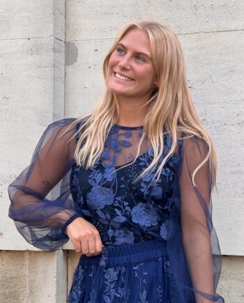 -view Bluse Fuschia Blouse Navy