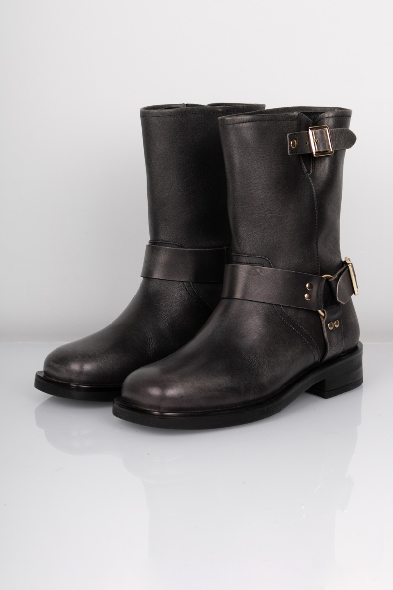 Copenhagen Shoes Støvler Heartbeat Black Grey