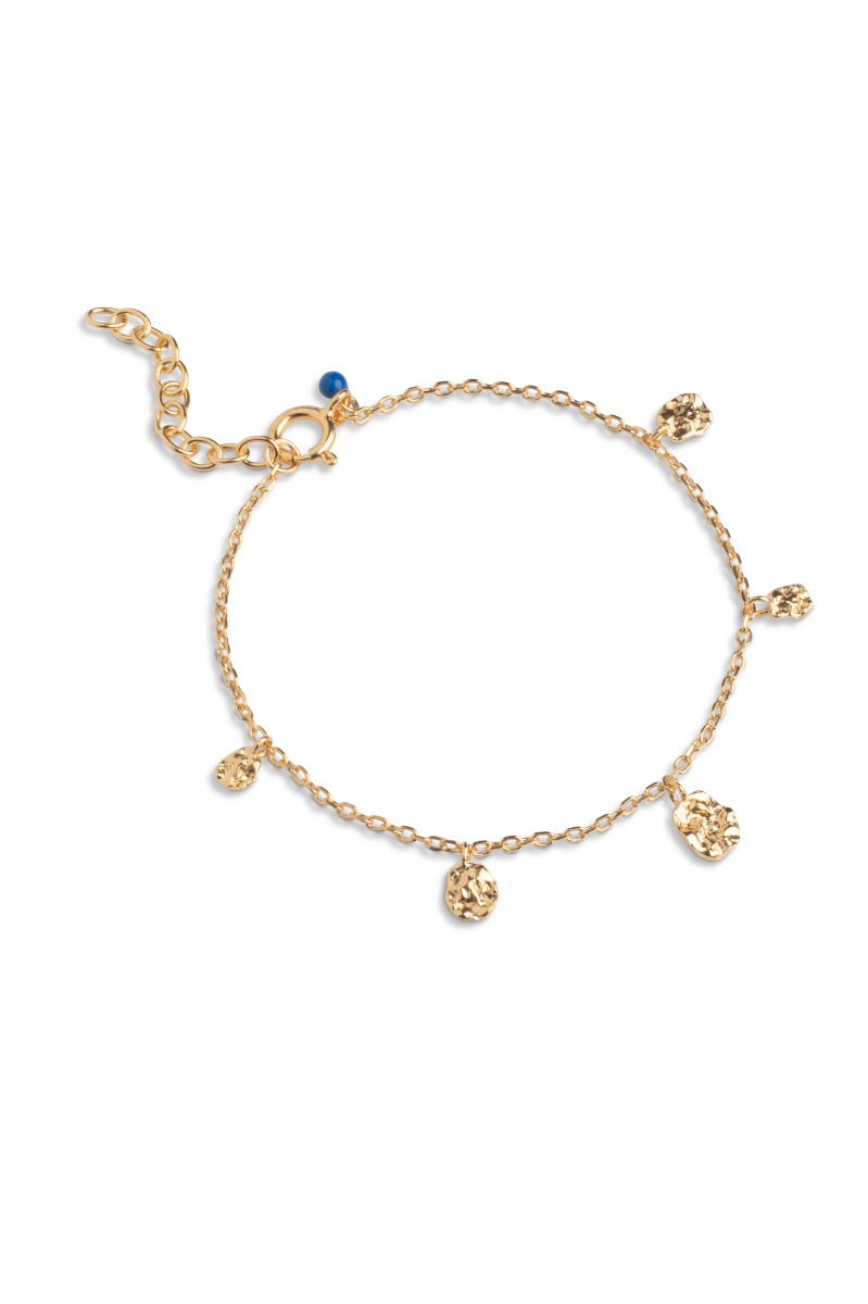 Enamel Armbånd Bracelet Refined Charms Gold