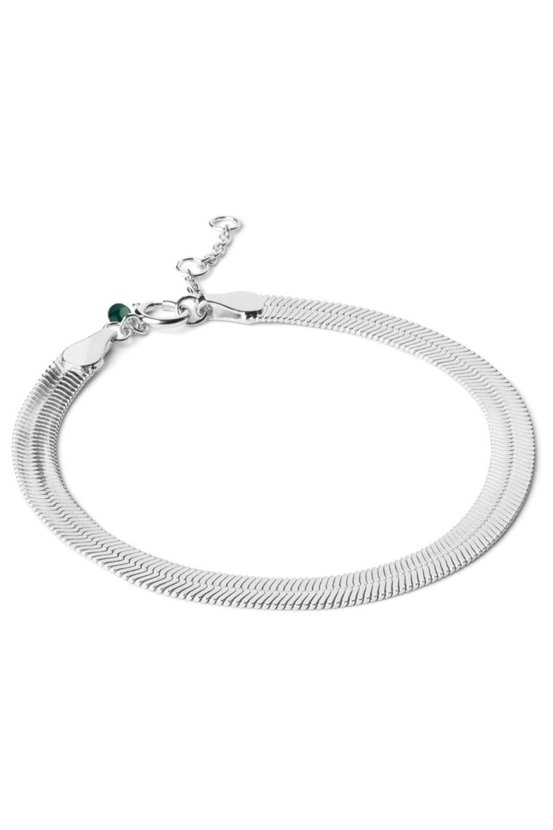 Enamel Armbånd Carla Silver