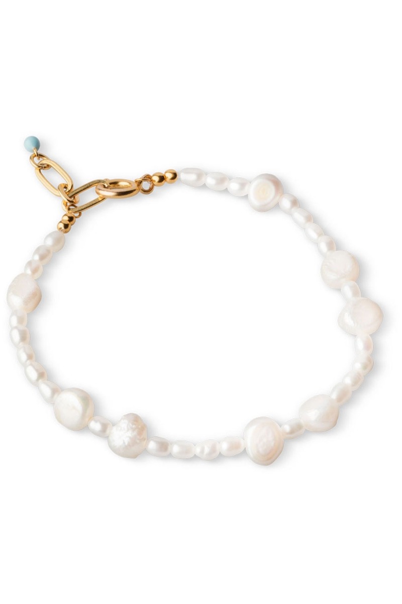 Enamel Armbånd Pearlie Bracelet Gold