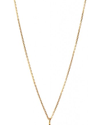 Enamel Halskæde Necklace Cherry Red