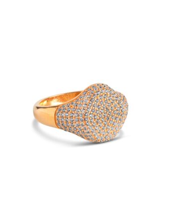 Enamel Ring Sparkling Luna Clear