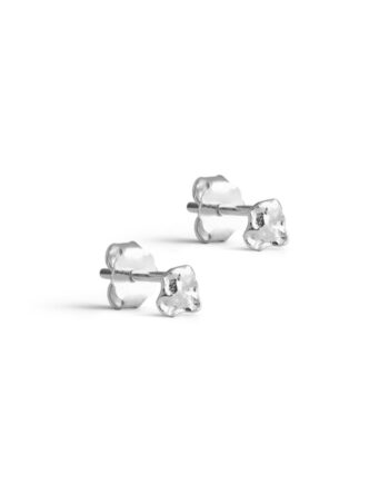 Enamel øreringe Rio Mini Studs Silver