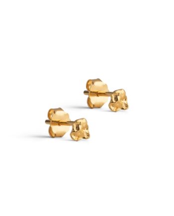 Enamel øreringe Rio Studs Mini Gold