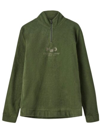 H2o Fleece Blåvand Ii Fleece Half Zip Army