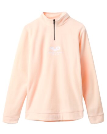 H2o Fleece Blåvand Ii Fleece Half Zip Light Peach