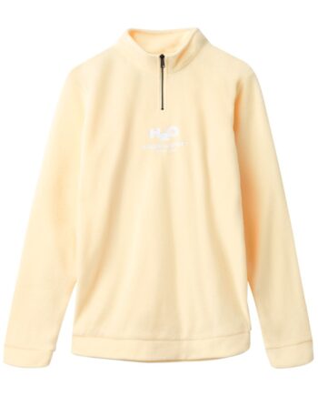 H2o Fleece Blåvand Ii Fleece Half Zip Pale Banana