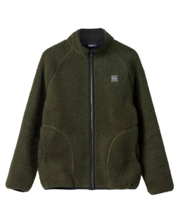 H2o Jakke Langli Pile Jacket Army