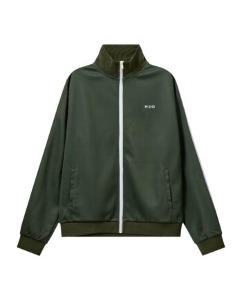 H2o Jakke Select Tracksuit Zip Jacket Thyme Army