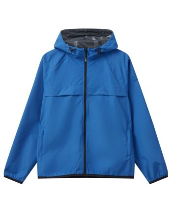 H2o Regnjakke Basic Rømø Lw Rain Jacket Packable Blue