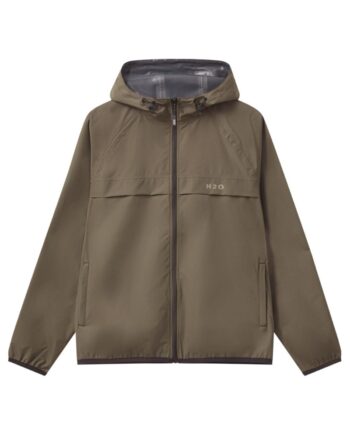 H2o Regnjakke Basic Rømø Lw Rain Jacket Packable Dusty Oak