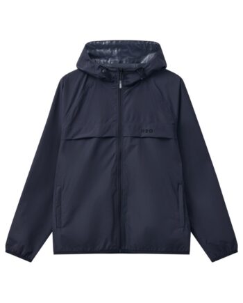 H2o Regnjakke Basic Rømø Lw Rain Jacket Packable Navy
