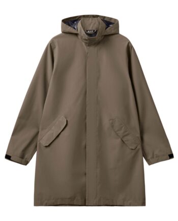 H2o Regnjakke Basic Rømø Lw Rain Long Jacket  - Dusty Oak