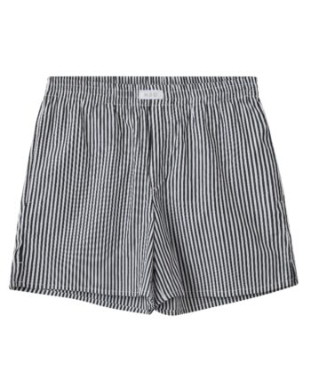 H2o Shorts Rønne Essential Pajamas Shorts Black White Stripe