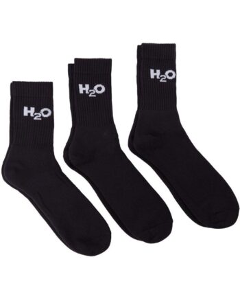 H2o Strømper  -pack Sock Black