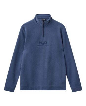 H2o Sweat Blåvand Ii Fleece Half Zip Indigo Blue