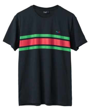 H2o  -shirt Basic Gilleleje Tee Navy Green Red