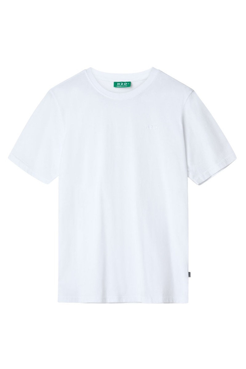 H2o -shirt Happy Tee 1000 White