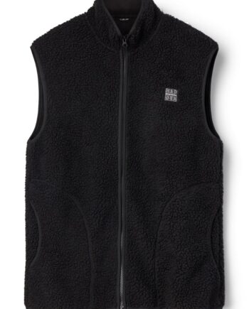 H2o Vest Langli Pile Waist Coat Black
