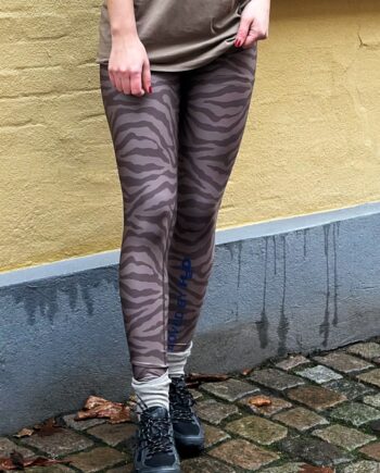 H2o   Lykke Leggings Kerteminde Woman Tights Dusty Oak Tiger