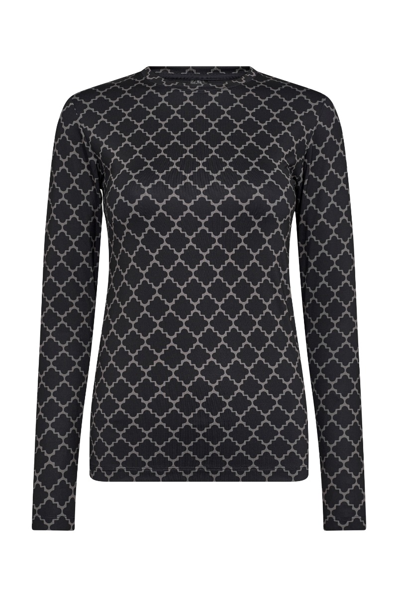 Hype The Detail Bluse Printed Blouse Sort Print