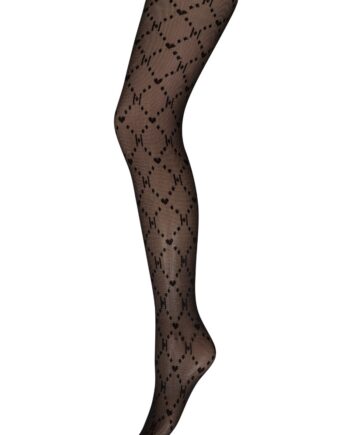 Hype The Detail Strømpebukser Tight Heart 25d Black