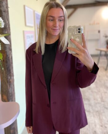 Ichi Blazer Ih Lexi Oversized Bl Fig