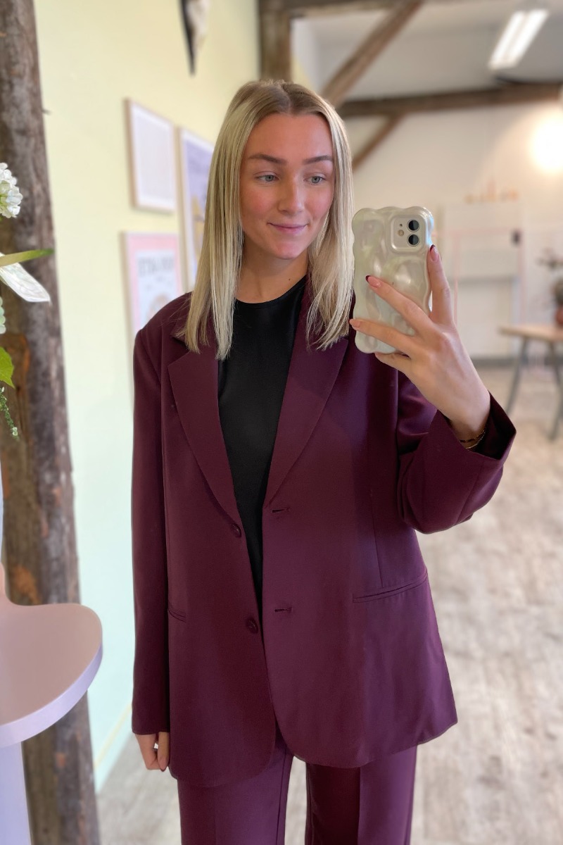 Ichi Blazer Ih Lexi Oversized Bl Fig