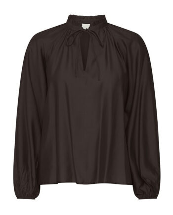 Ichi Bluse Ih Karlani Ls Black