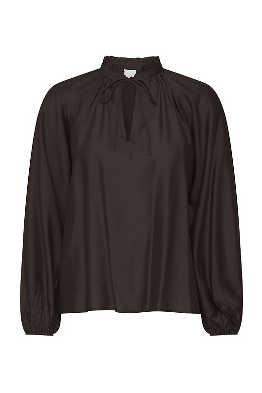 Ichi Bluse Ih Karlani Ls Black