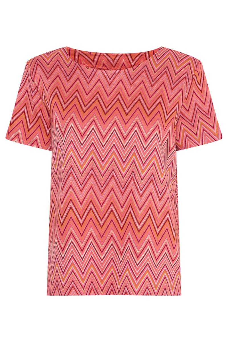 Ichi -shirt Ix Else Ss Super Pink