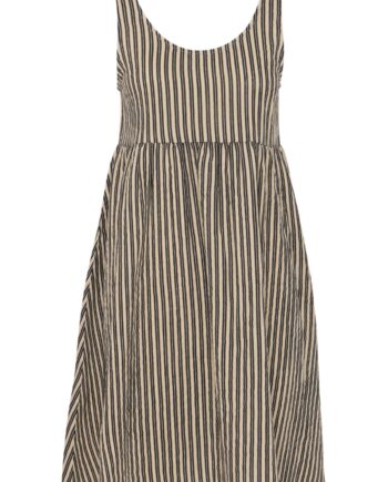 Ichi Top Ia Foxa Striped Dr Black Stripe