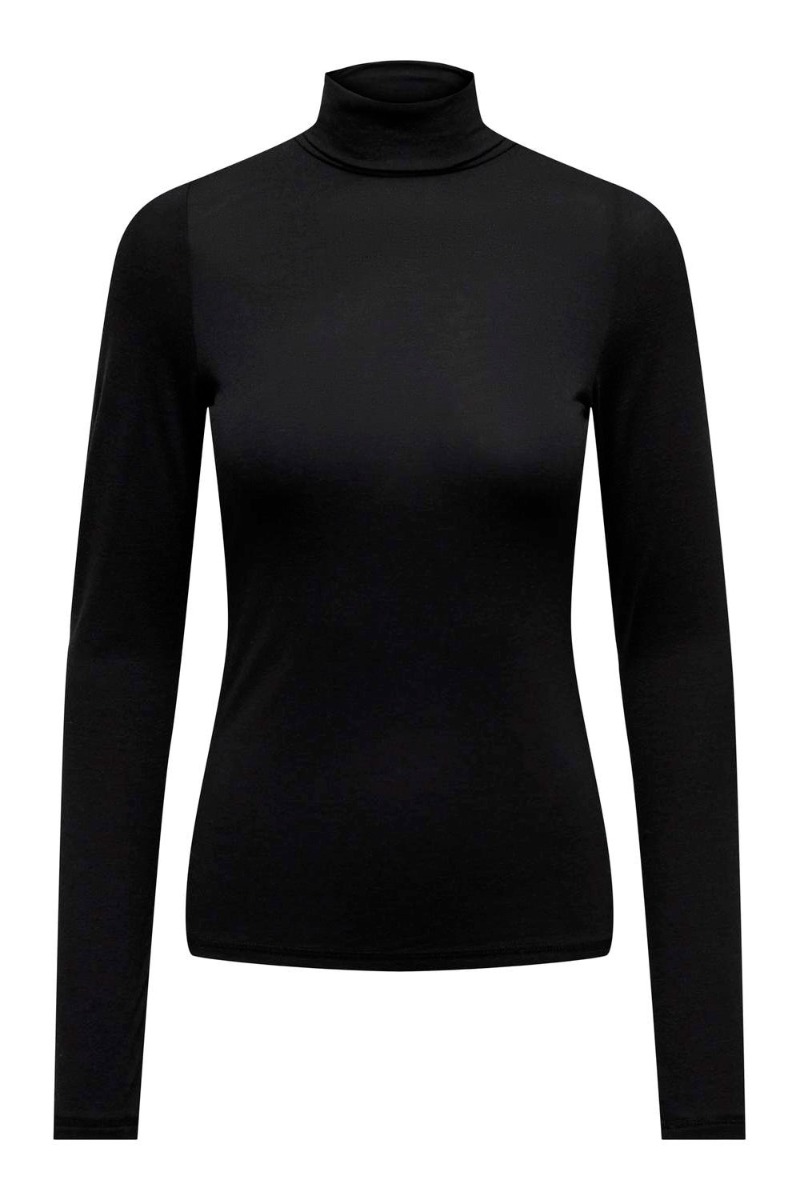 Jdy Bluse Jdy Suma Wool Rollneck Top Black