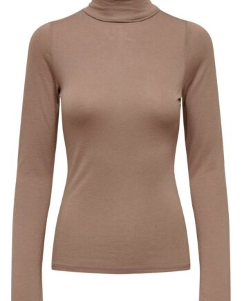 Jdy Bluse Jdy Suma Wool     Rollneck Top Toasted Coconut