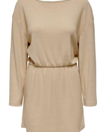 Jdy Kjole Jdy Josefine     Open Back Dress Sandshell