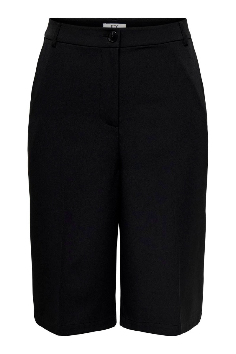 Jdy Shorts Jdy Eden Hw Bermuda Shorts Black