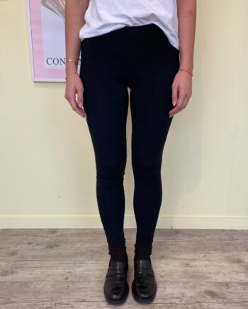 Loved By Lykke Leggings Low Waist Leggings Black