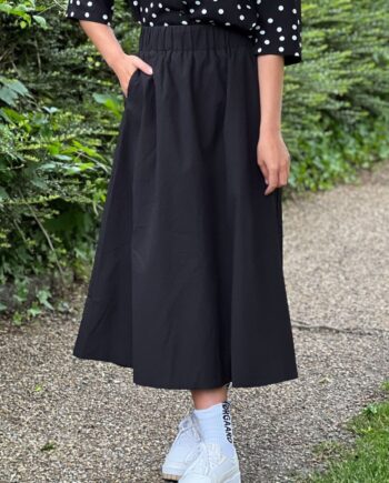 Loved By Lykke Nederdel Ly Sally Skirt Bubble Black