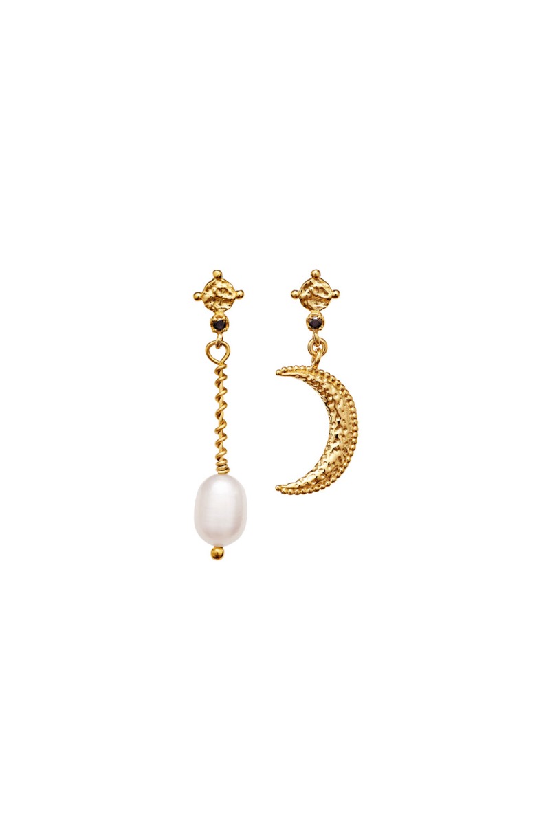 Maanesten øreringe Nyla Earrings Guld
