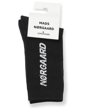 Mads Nørgaard Strømper Tennis Classic Sock Black