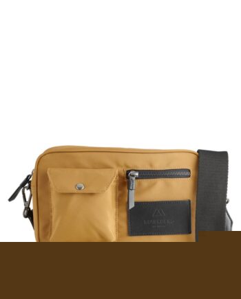 Markberg Taske Darla Crossbody Bag Recycled Mustard   Black