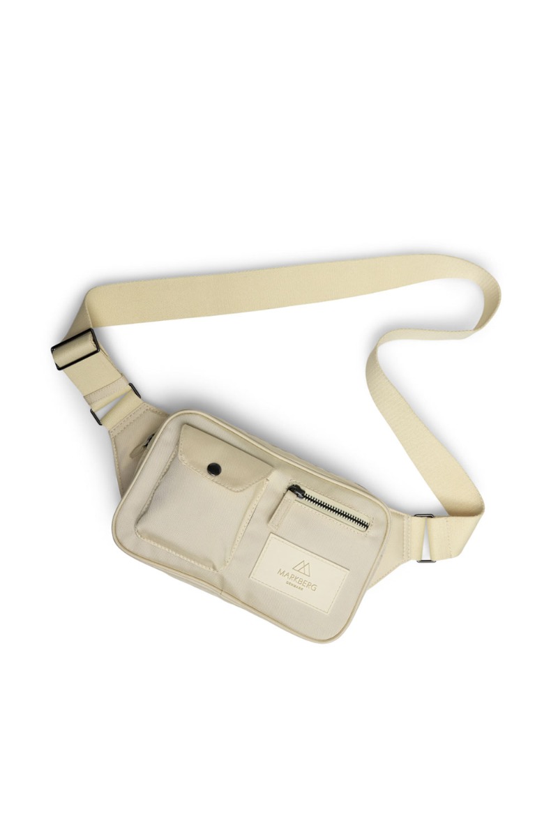 Markberg Taske Darlambg Bum Bag Monochrome Cloud Cream