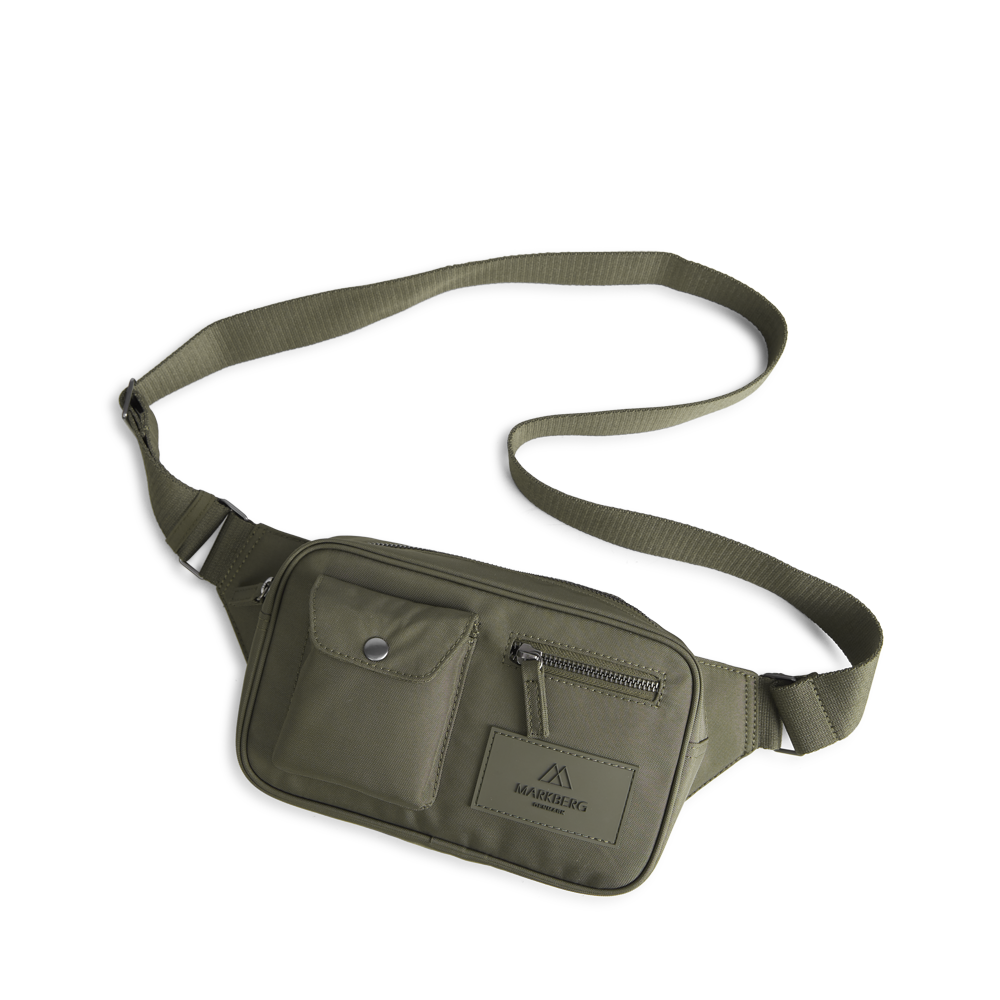 Markberg Taske Darlambg Bum Bag Monochrome Dark Olive