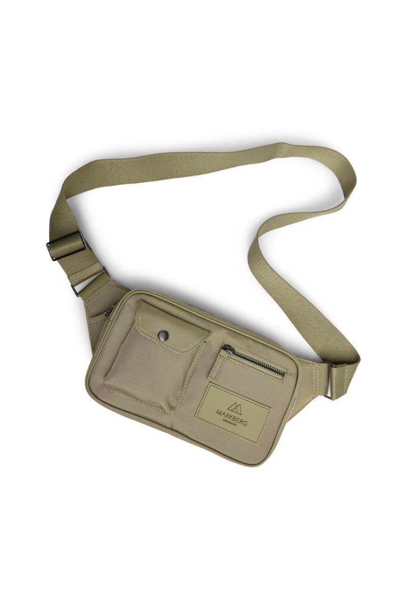 Markberg Taske Darlambg Bum Bag Monochrome Khaki