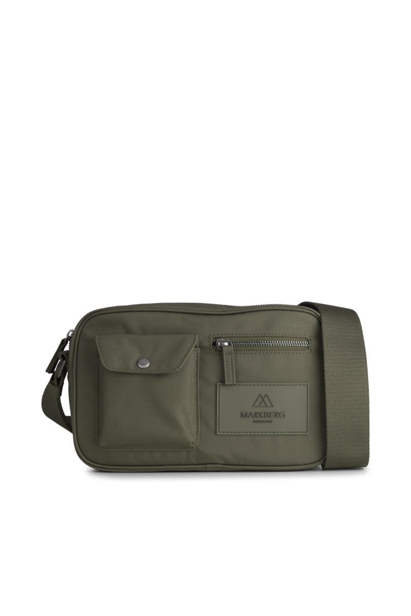 Markberg Taske Darlambg Crossb Monochrome Dark Olive