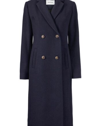 Modström Jakke Odelia Long Coat Navy Sky