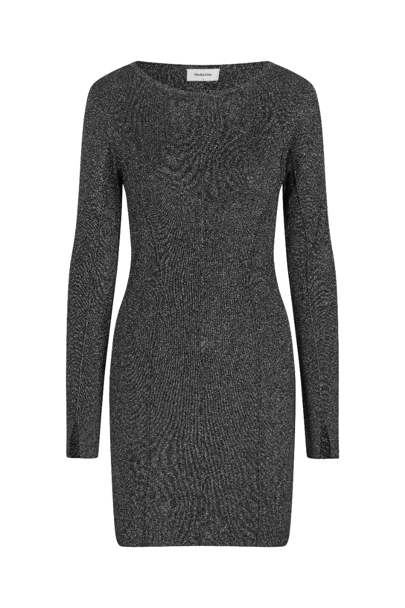 Modström Kjole Luckymd Dress Dark Silver