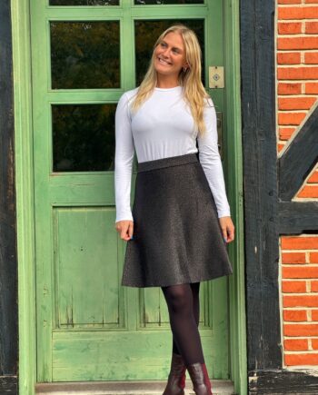 Nümph Nederdel Nu Lillypilly Lurex Skirt Caviar