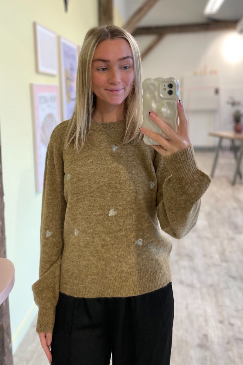 Nümph Strik Nu Holly Pullover Tigerâ Eye